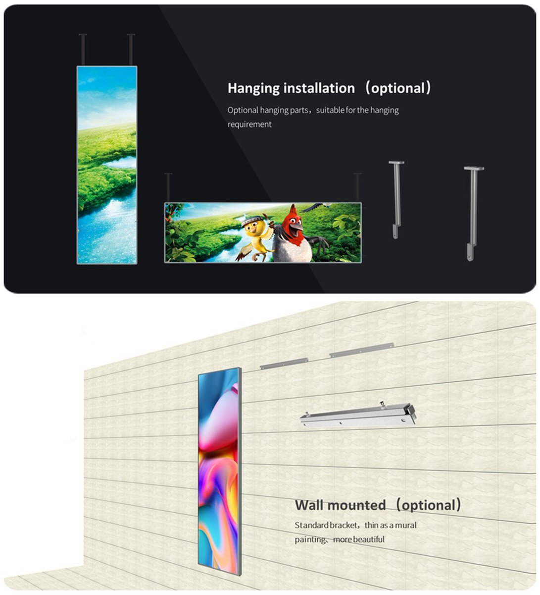 bilingdisplay's tweet image. LED floor standing poster new design with products 
Seamless design video wall indoor work. 
Support big inch screen interactive display floor standing design. 
andy@gemdragondisplay.com 
Tel/whatsapp : +86 13789084991 
#ledposter #interactivedisplay #LEDdisplay #bigtv #tvscreen