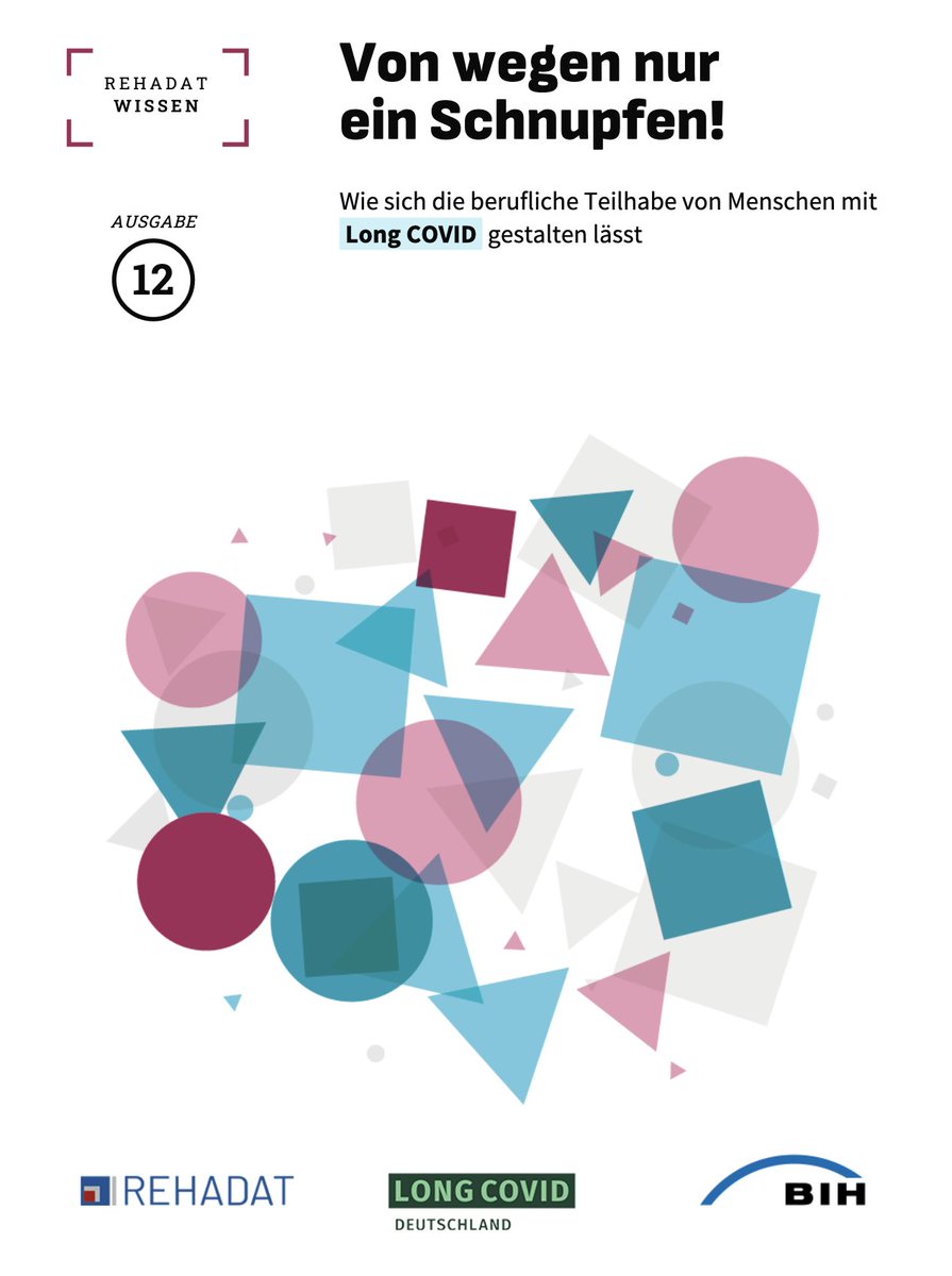 Wie sich die berufliche Teilhabe von Menschen mit #LongCovid gestalten lässt

Neues Online-Magazine von @Rehadat <a href="/iw_koeln/">Institut der deutschen Wirtschaft</a> in Kooperation mit LCD und BIH gibt ausfürliche Praxistipps für Beschäftigte und Unternehmen rund um Symptome, Behinderung &amp; Arbeit.
rehadat-wissen.de/ausgaben/12-lo…