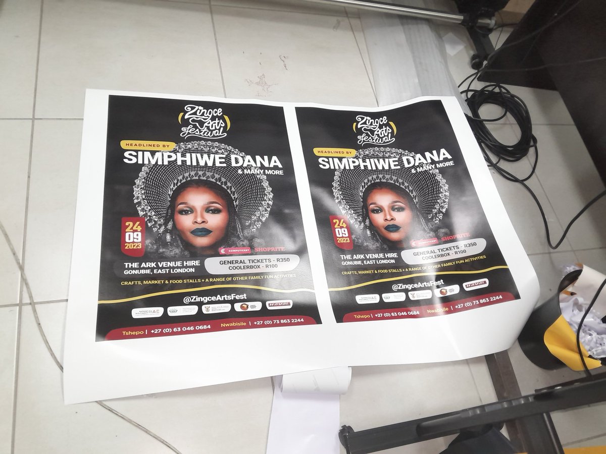 ZingceArtsFest's tweet image. Morning Everyone 😇🌞💫🌻

HAVE YOU BOUGHT YOUR TICKETS YET?? 

Tickets available on Computicket.com and all Shoprite outlets 🔥

You don't want to miss this one 🥳🤩🕺🏿💃🏾

#ZAF2023 #MzansiDay #Intsebenziswano