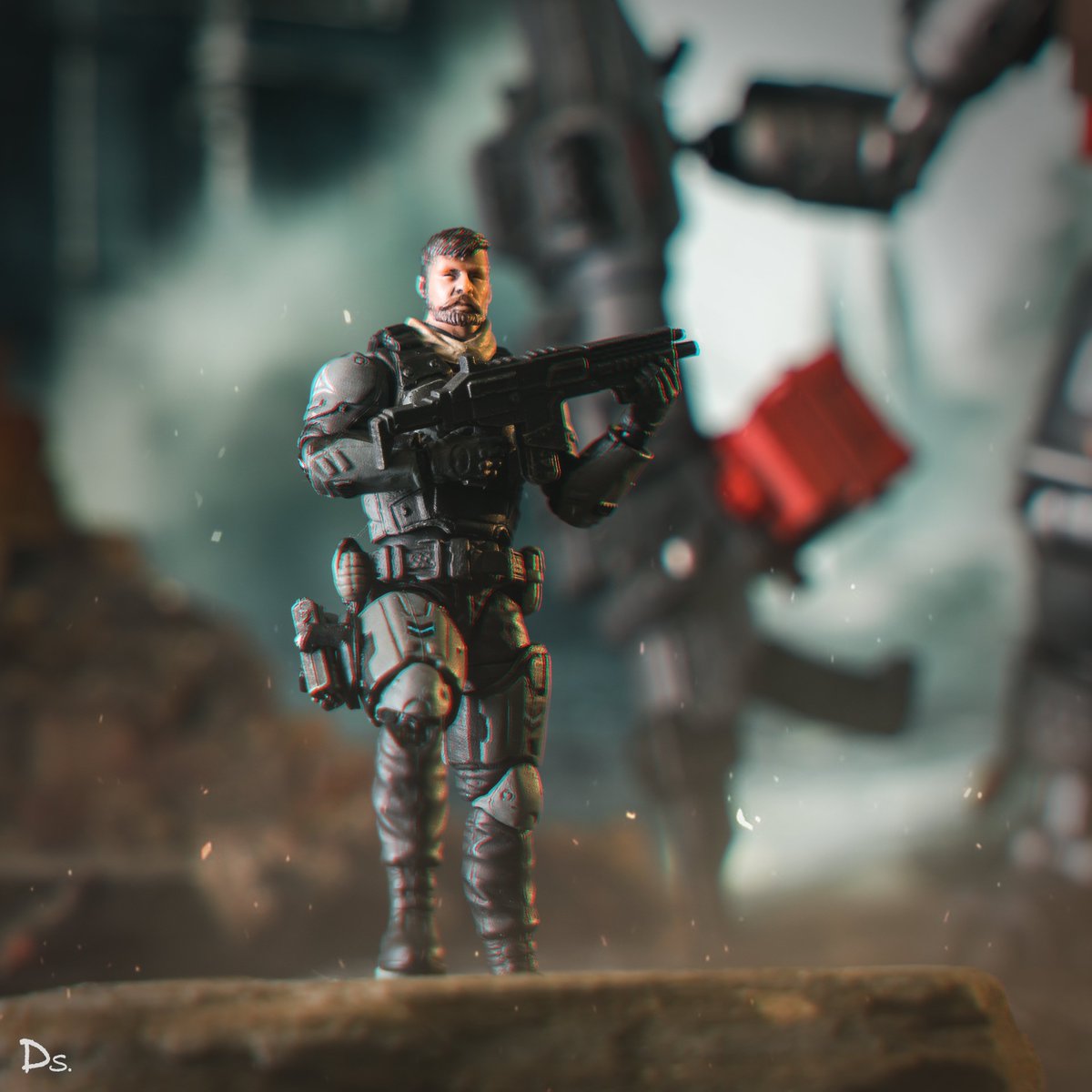 Joytoy_official's tweet image. #darksource #joytoy #actionfigures One man and his mech