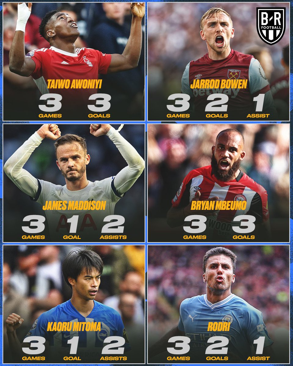 brfootball's tweet image. The first Premier League Player of the Month nominees of the season are in for August 🗳️