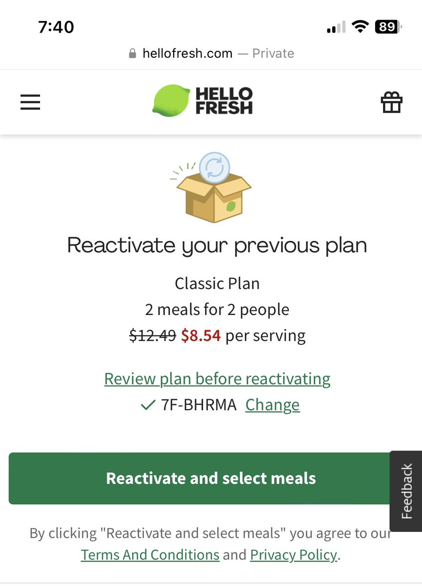 EffFirst's tweet photo. @HelloFresh I can’t cancel my plan. And your system is brilliant at burying ways to cancel or makes it so complicated to do so. I have cancelled my plan but keep getting charged. Help!! https://t.co/NkOIgCrqco