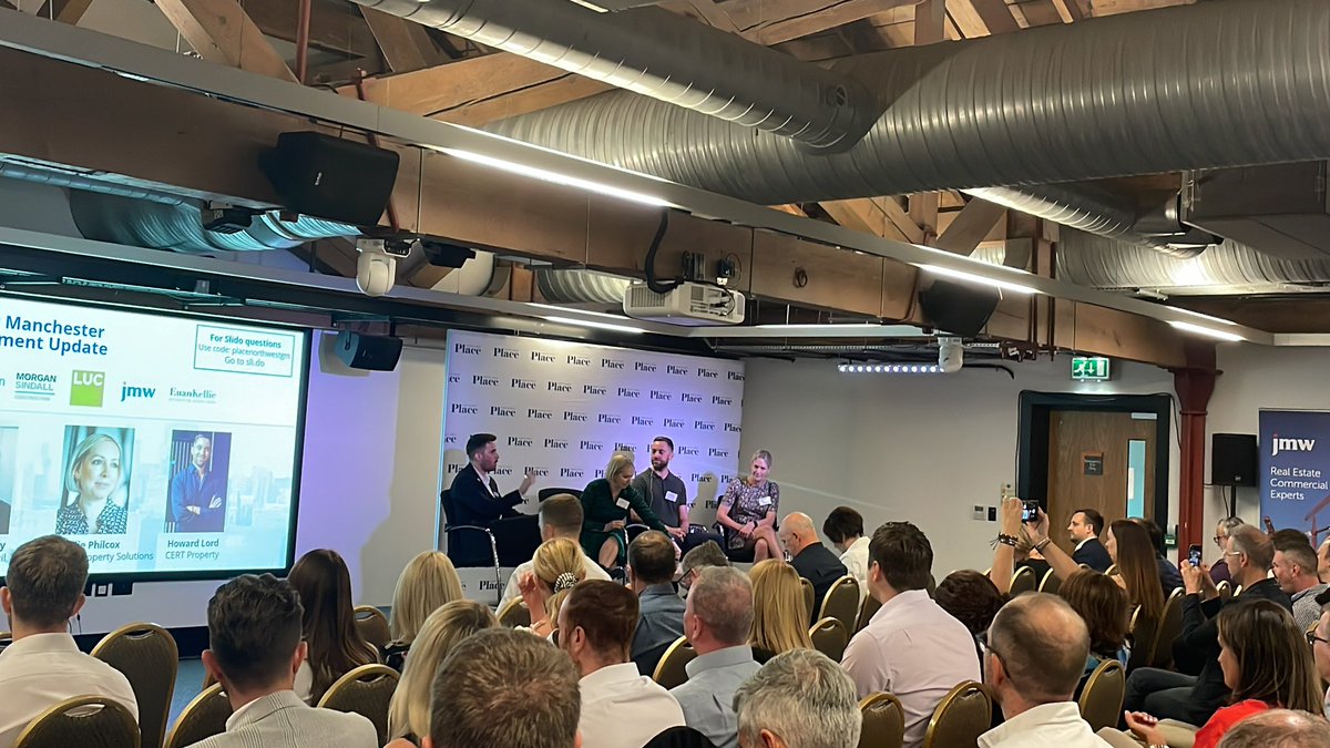 Now it’s time for our second panel discussing the planning predicament. Speaking, we have <a href="/TraffordCouncil/">Trafford Council</a>’s head of development, Rebecca Coley, <a href="/CERT_property/">CERT</a>’s Howard Lord, and <a href="/EKPSnews/">EKPS</a>’ Ellie Philcox #PNWLive