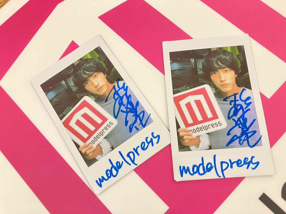 modelpress's tweet photo. ／
#杉野遥亮 さんサイン入りチェキを2名様に🎁🌊
＼

1⃣モデルプレスX（Twitter）＆Instagramをフォロー
2⃣この投稿をリポスト（RT）
で完了💫

9/22 正午〆切

📝インタビューはこちら
https://t.co/V3P3LzWxtu

@barakamon_drama #ばらかもん https://t.co/gJqNT6x2pO