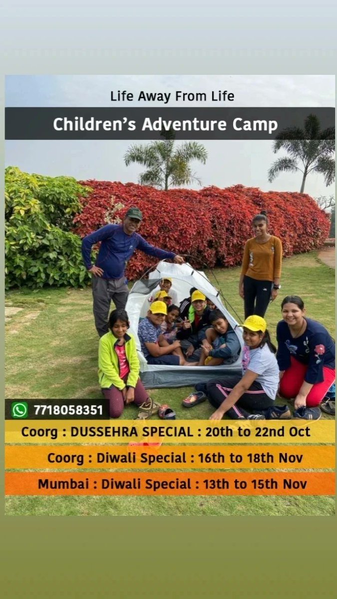 Children's Adventure Camp festive specials by Life Away From Life
