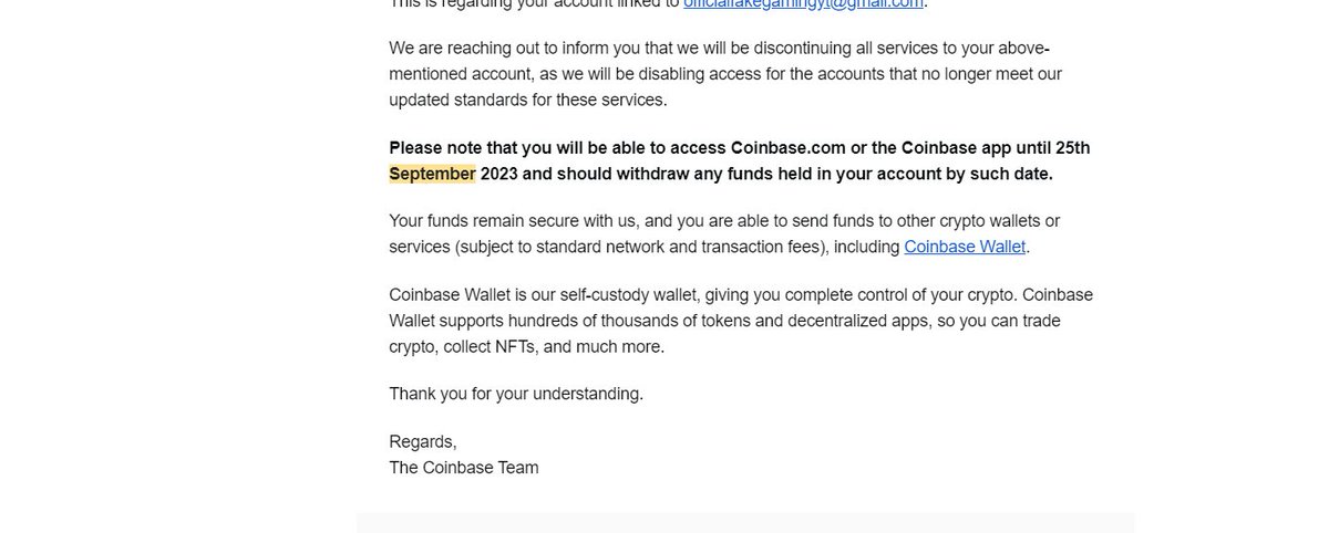 indian_lords's tweet photo. @coinbase @coinbasesupport @coinbaseindia , I have been told from February 28th that , My account will be not unlocked But my funds will be withdrawn soon as possible and it's now September 7th 2023 and there are no updates coinbase is closed here. Support Agent are declining. https://t.co/5jclzS21aw