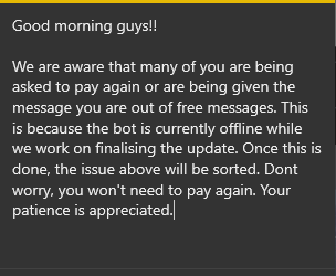 talkdirtyai's tweet photo. Please read❗️❗️❗️ https://t.co/nzK8thGxEe