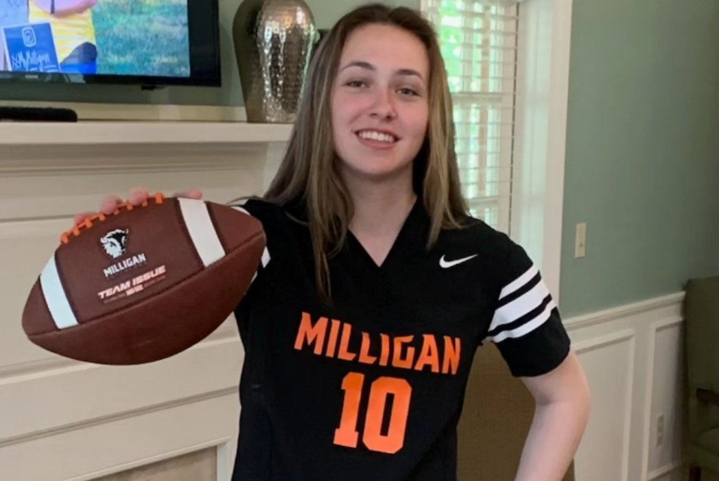 MilliganWFlagFB's tweet photo. Excited to announce our newest Class of '24 commit from South Anchorage HS, Anchorage, AL @LexiKile1 
#wewill https://t.co/hp2xeqtT7e