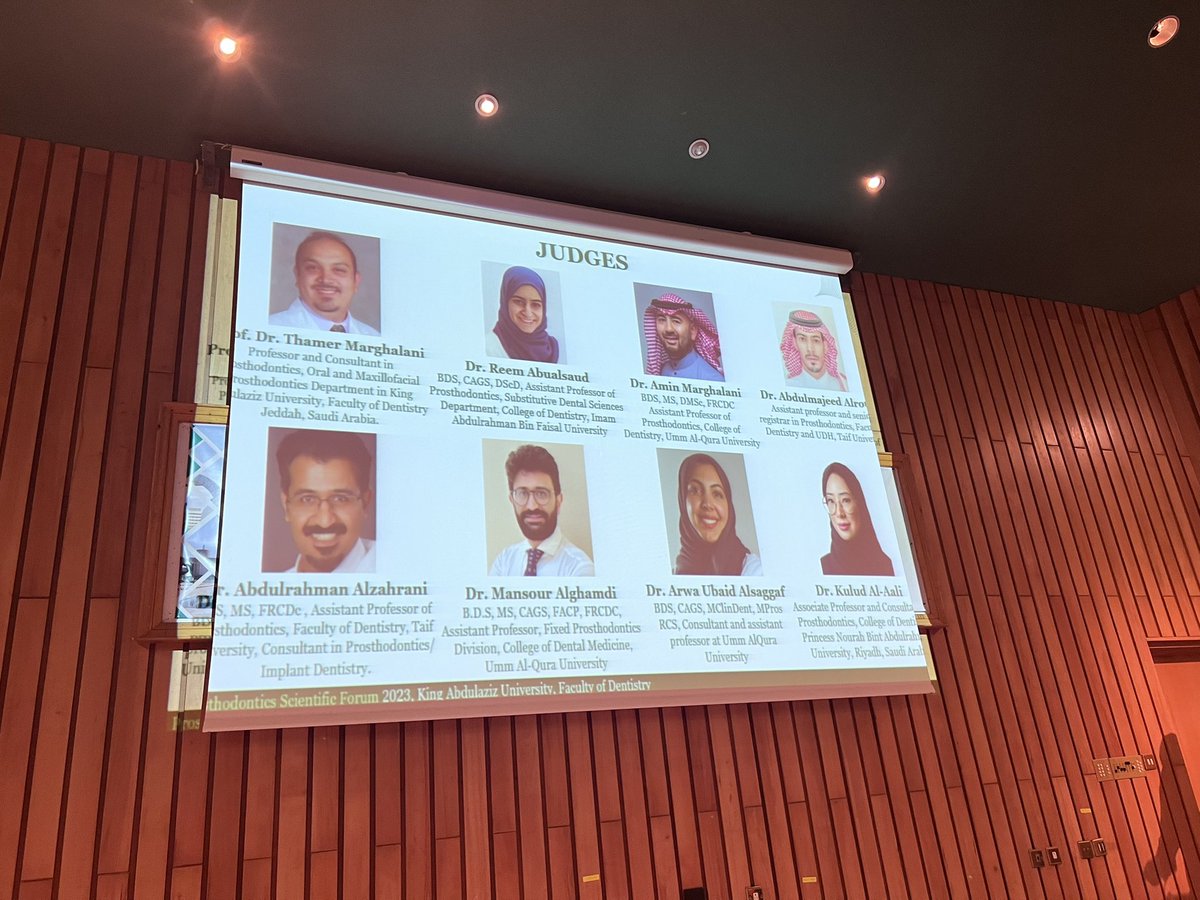 Khulud_Alaali's tweet photo. سعدت بالمشاركة في #الملتقى_العلمي_الأول_للاستعاضة_السنية
#1st_KAU_Prosthodontic_Symposium_2023
وذلك بجانب نخبة من الزملاء والزميلات بتحكيم العروض المرئية والملصقات العلمية. 
الملتقى المذهل بتنظيم من قسم استعاضة الفم والفكين، كلية طب الأسنان @kauweb، كل الشكر والتقدير موصول الى رئيس القسم ��. أسامه قطب @Dr_osamaqutub وفريق العمل المميز لإنجاح الملتقى…