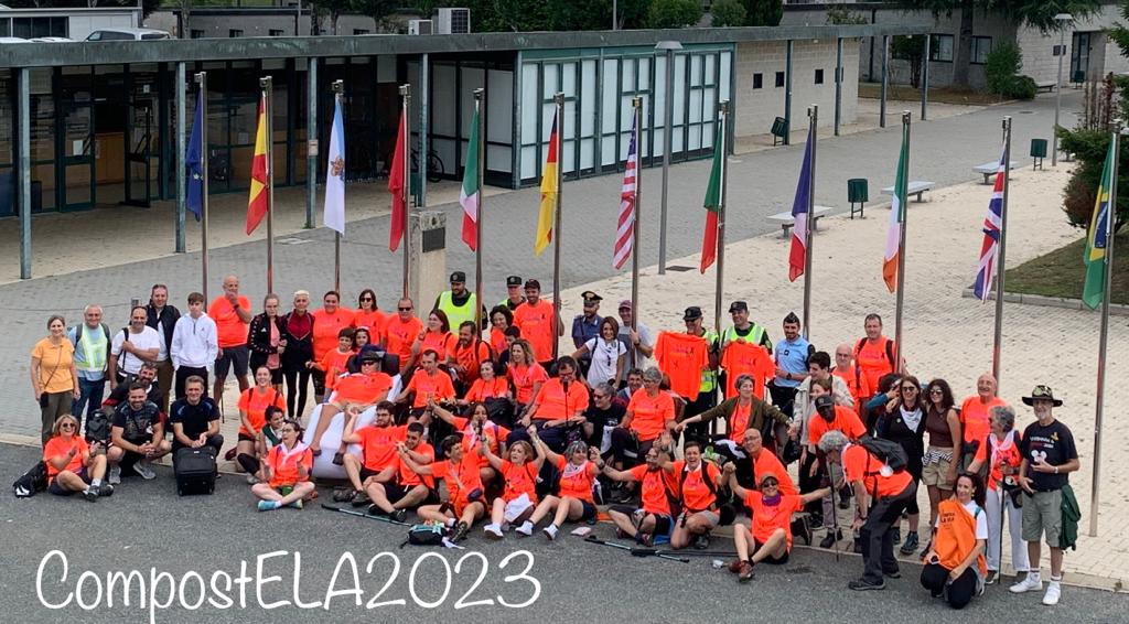 guardiacivil's tweet photo. Ya estamos en el #MontedoGozo última etapa del proyecto #solidario "CompostELA", donde hemos estado acompañando y prestando seguridad durante el #CaminoDeSantiago a personas afectadas de #ELA y a sus acompañantes.
#RetoConseguido https://t.co/jqWLFuvmAZ