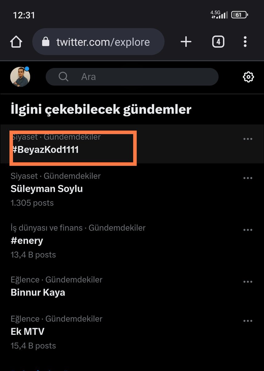 Eğer bu kodu gündemde görüyorsanız. Sağlık çalışanlarının dövülme sövülme sahası geçilmiş yaralama ve öldürme safhasına geçilmiş demektir.
Bakanlık mı? İzlemeye devam!
Bakan mı? Fizik tedavi twiti atıyor 
#süresizişbırak
#BeyazKod1111