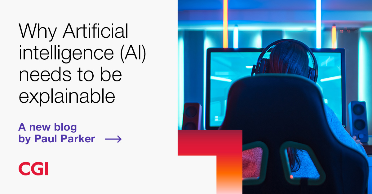 Can we trust Artificial intelligence? Our #AI expert, Paul Parker looks at the explainability methods that can be applied and if explainable AI, #XAI, could play a crucial role. Read his latest blog for more: bit.ly/3qMZdsS #ExperienceCGI