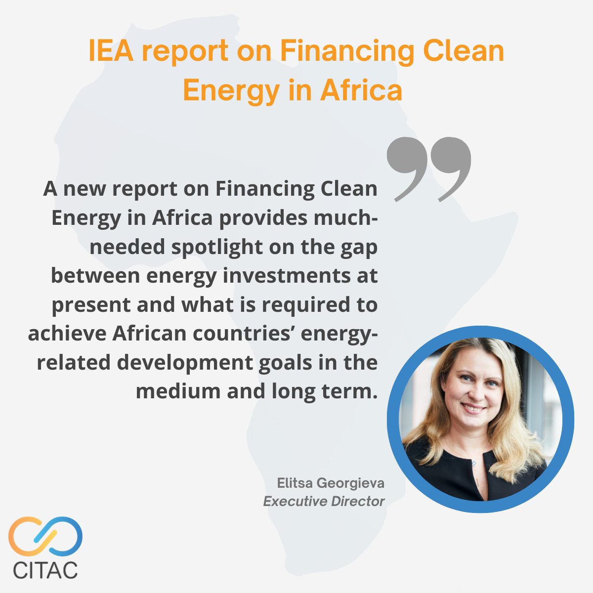 CITAC is honoured to have been reviewer of the report from @IEA and @AfDB_Group.

Click here for more:
iea.org/news/doubling-…

#Energy #RoadtoCOP #Africa #COP28