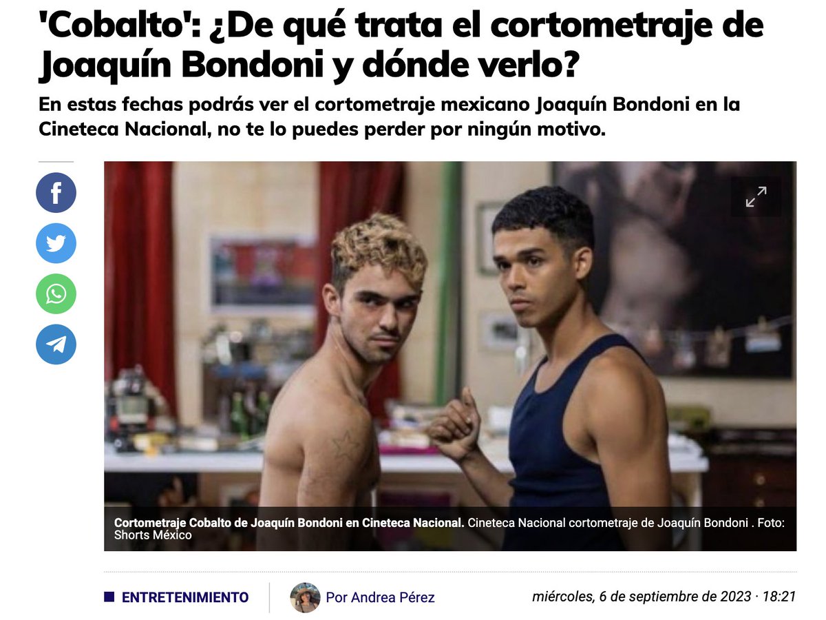 Shorts México tweet media