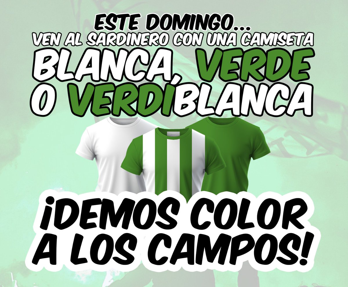 El domingo iremos +12.000 racinguistas a "El Sardinero"

Por ello, desde la Gradona queremos animar a que todos acudáis con camisetas blancas/verdes o verdiblancas 💚🤍

Demos color a Los Campos #CrecemosJuntos