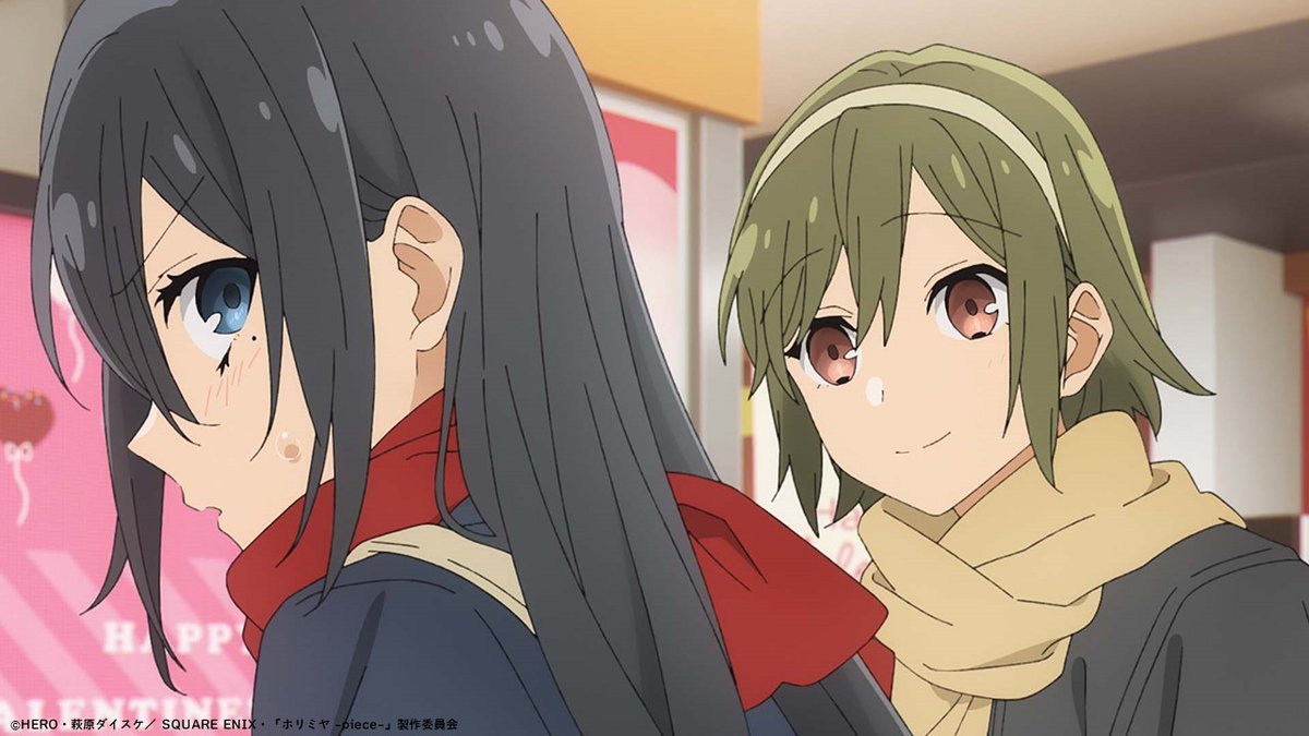 horimiya_anime's tweet photo. ˗ˏˋ あらすじ&amp;先行カット公開 ˎˊ˗

🔖page.11「チョコレート」

もうすぐバレンタイン。宮村からチョコをもらう予定の堀は、レミに冷たいと言われる。堀にチョコを渡すと意気込む沢田だが、とある相談を持ち掛けられる。

https://t.co/XMzsnvSlGc 

📅9/9㈯23:30~
📺TOKYO MX、BS11ほか

#ホリミヤ https://t.co/NPIBU5164S