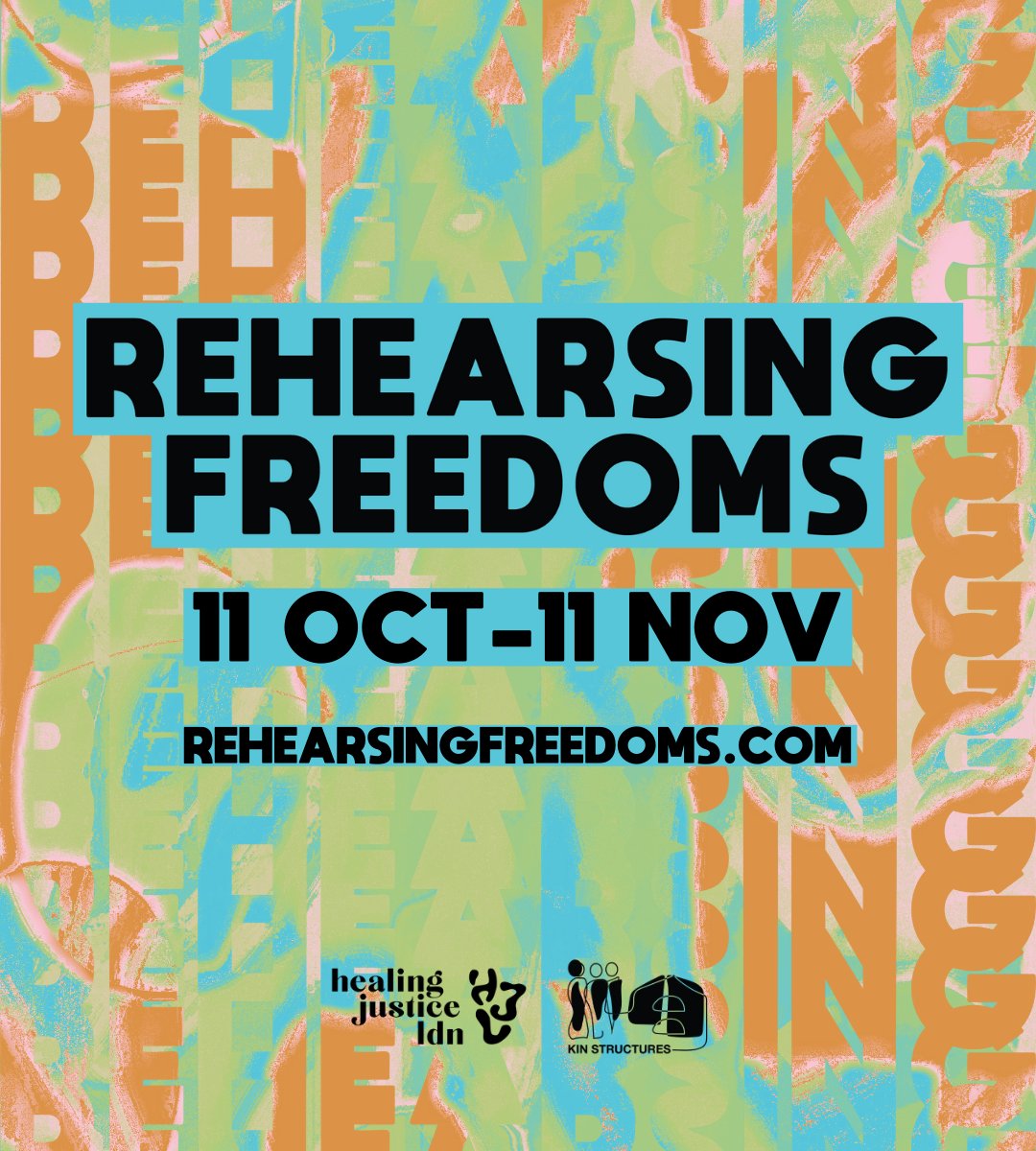 It's here!!! 🎉🎉🎉🎉🎉 REHEARSING FREEDOMS FESTIVAL PROGRAMME 🫀🔥✨ Oct 11 - Nov 11 RehearsingFreedoms.com 🤲🏾Workshops 💃🏾Performances 🍛Community gatherings 🎙Conversations ✨Immersive spaces 🔩Skillshares #RehearsingFreedoms