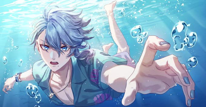 「swimming」 illustration images(Latest｜RT&Fav:50)｜2pages