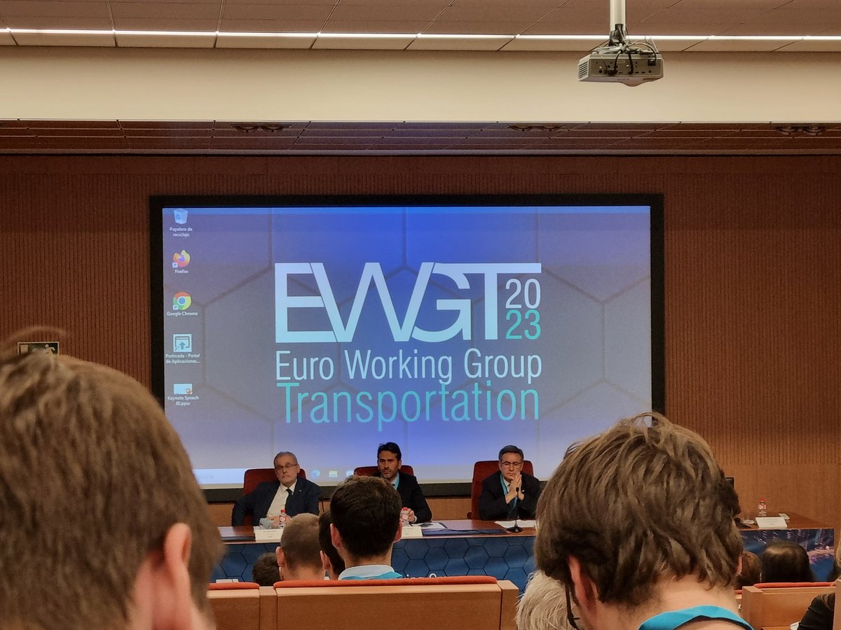 LiU Railway & Public Transport (@liu_jvgkoll) on Twitter photo We are participating at #EWGT. Rabii Zahir presents a work entitled "Improving attractiveness of working shifts for train dispatchers" and <a href="/ignisiridium/">Iridium</a> presents a joint work with <a href="/KTHuniversity/">KTH Royal Institute of Technology</a> on railway platform allocation. Both studies are funded by <a href="/Trafikverket/">Trafikverket</a>. We are participating at #EWGT. Rabii Zahir presents a work entitled "Improving attractiveness of working shifts for train dispatchers" and <a href="/ignisiridium/">Iridium</a> presents a joint work with <a href="/KTHuniversity/">KTH Royal Institute of Technology</a> on railway platform allocation. Both studies are funded by <a href="/Trafikverket/">Trafikverket</a>.