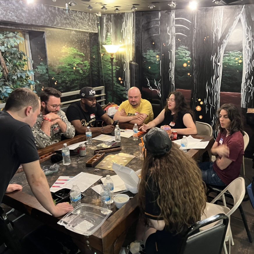 #throwbackthursday to the Thursday night we had in Los Angeles, playing loads of Clocktower at Odyssey Games in Pasadena 🇺🇸