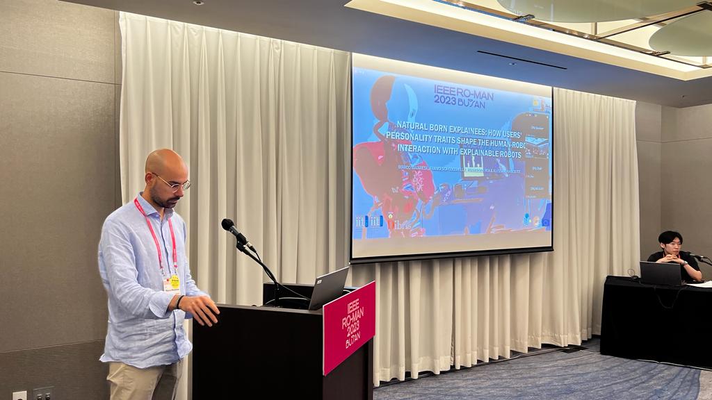 Marco Matarese, PhD (@el__mata) on Twitter photo Last week I had the chance to present our work at the #ROMAN conference in #Busan, Korea
<a href="/ieeeroman/">RO-MAN 2025</a> wins my personal Best Conference of the Year award: academic excellence + great social events
I'm so glad to be part of such a unique academic community 🫰
<a href="/IITalk/">IIT</a> <a href="/RBCS_CONTACT/">RBCS & CONTACT IIT</a> Last week I had the chance to present our work at the #ROMAN conference in #Busan, Korea
<a href="/ieeeroman/">RO-MAN 2025</a> wins my personal Best Conference of the Year award: academic excellence + great social events
I'm so glad to be part of such a unique academic community 🫰
<a href="/IITalk/">IIT</a> <a href="/RBCS_CONTACT/">RBCS & CONTACT IIT</a>