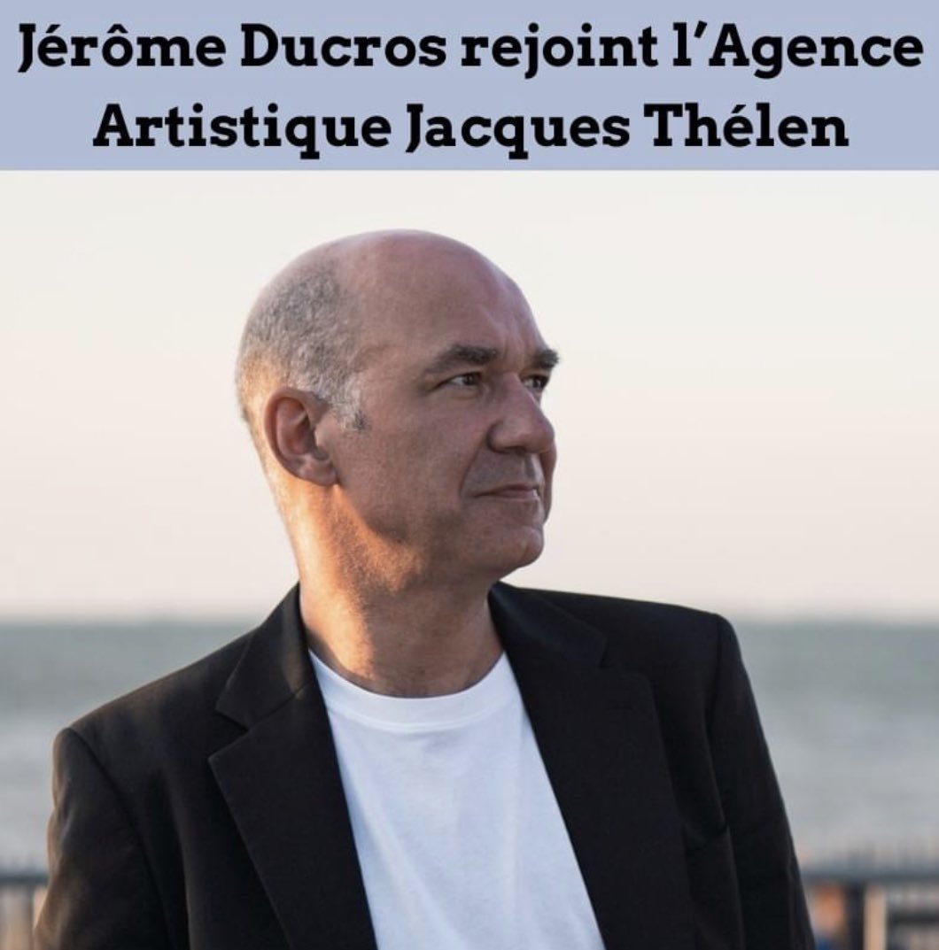 Je suis très heureux et honoré de rejoindre la magnifique équipe de l’Agence Artistique Jacques Thélen ! @AgenceThelen 🙏