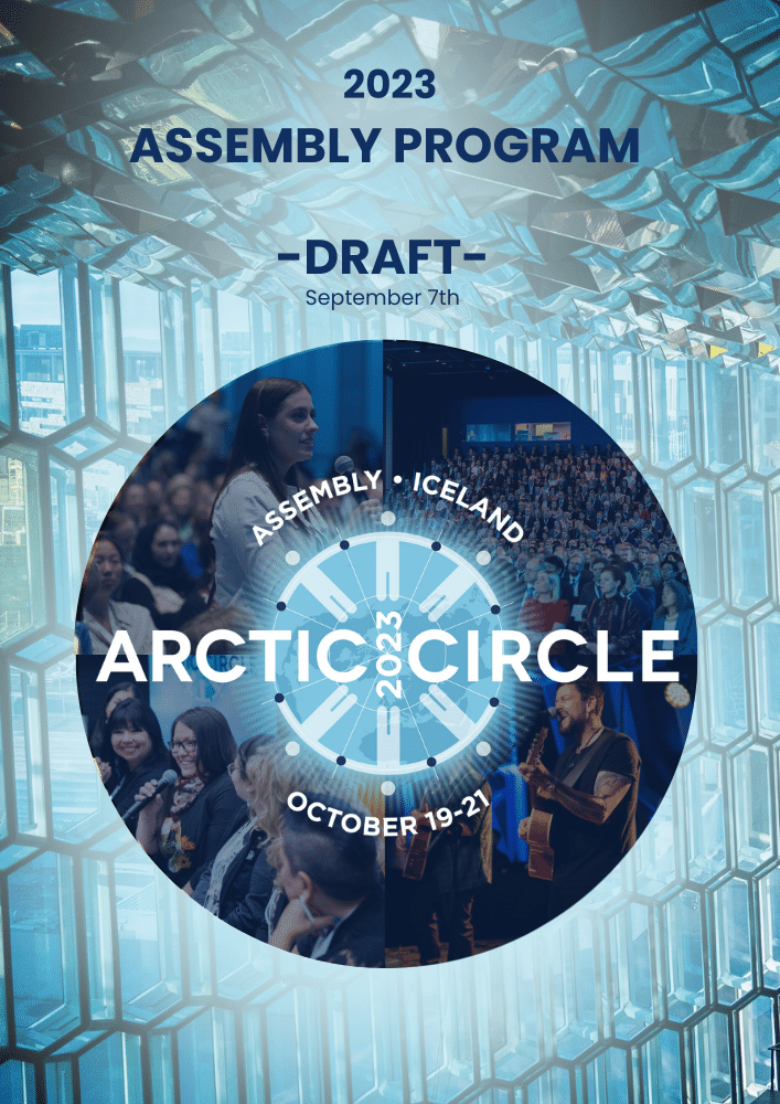 The Draft Program for the 2023 #ArcticCircleAssembly has been published! 📣 

90 PAGES of 
❄️ 700+ Speakers
❄️ Over 200 Sessions
❄️ Speeches, receptions and networking! 

➡️ arcticcircle.org/assemblies/arc…