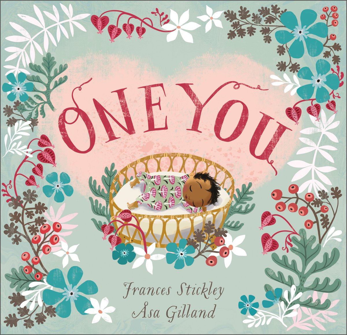 One wonderful world, and now, one you. For nine magic months, two hearts beat together, then with ten tiny fingers and ten tiny toes, a new life begins. ONE YOU by Frances Stickley and @AsaGilland is a poetic and poignant book about a child coming into the world. Out now!