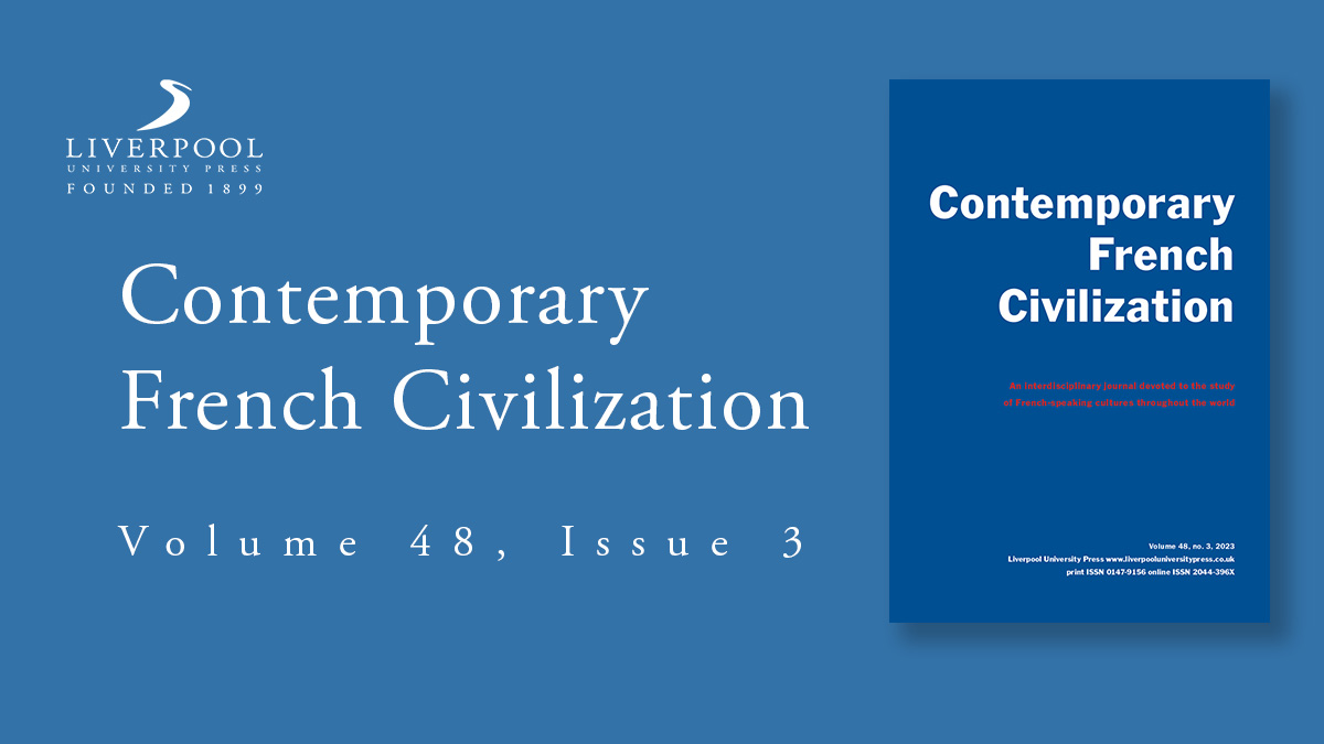 Now available: Vol 48.3 of @CFCJournal. Including analysis from @wimbush_antonia on documentary films as counter-memory, alongside a social media study from @zsombokgy and Peter Tarjanyi on the reception of non-binary pronouns . Browse the full issue at: bit.ly/CFC-Vol-48-3