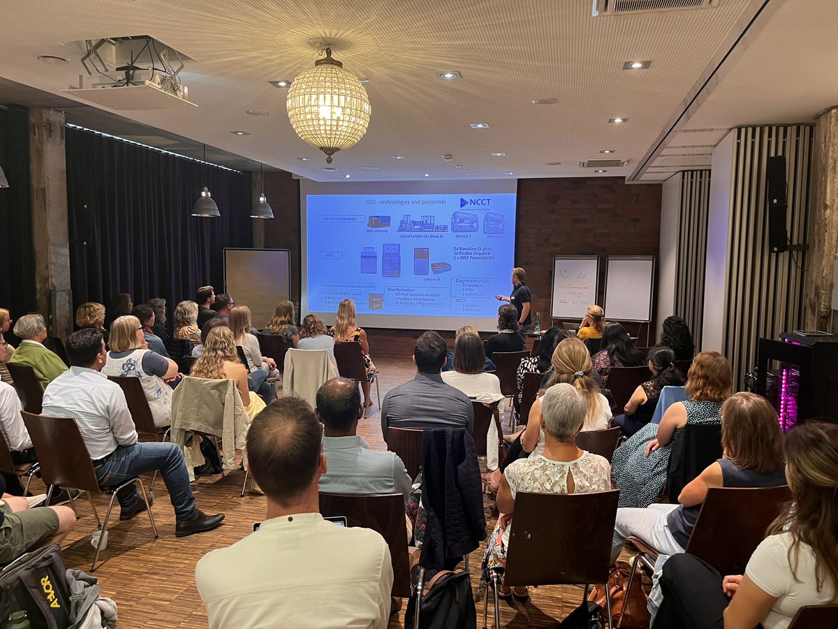 Human genetics <a href="/UKSH_KI_HL/">Universitätsklinikum Schleswig-Holstein</a>  retreat 2023! Tobias Haack from <a href="/uni_tue/">Universität Tübingen</a> giving keynote on long read sequencing in the clinic.