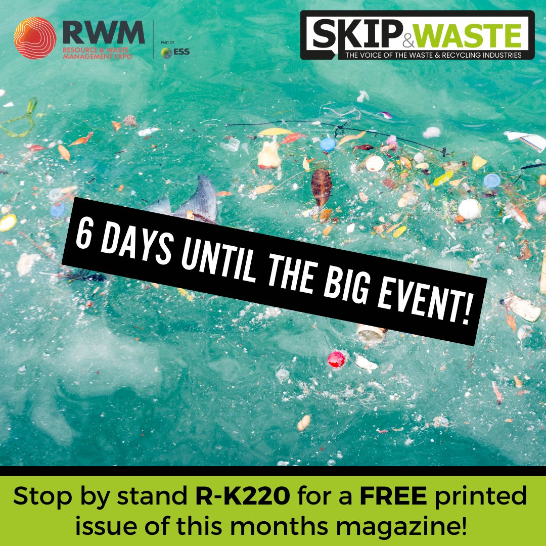 😬 Are you as excited as us about #RWM23 ? Just 6 days left!

#wasteremoval #businesswaste #reducewaste