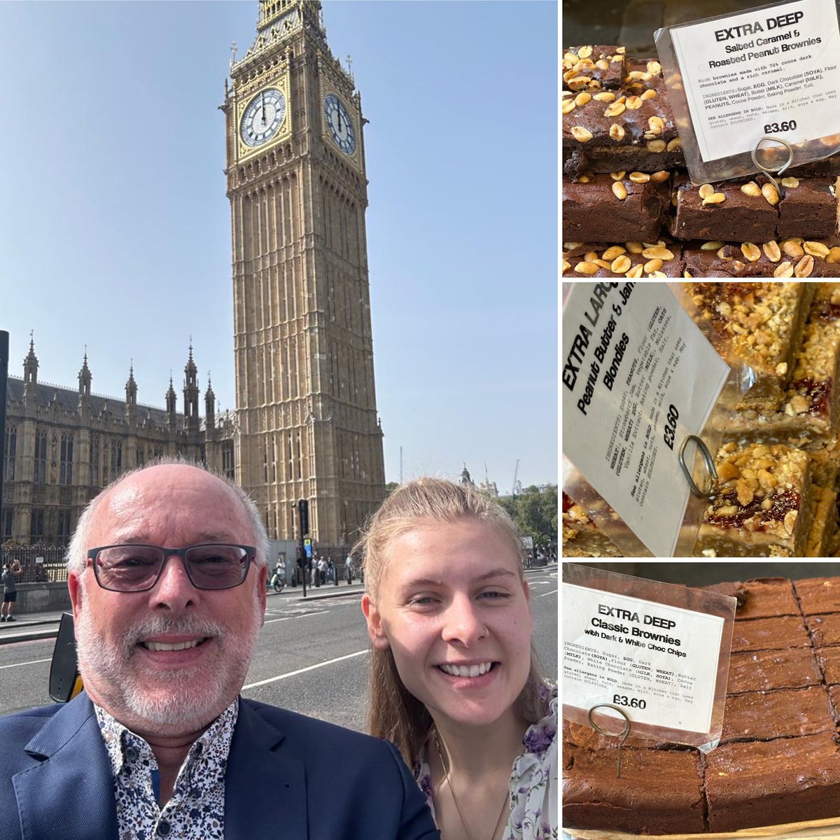 AndrewIngred's tweet photo. Tim Andrew and his Granddaughter headed to Westminster yesterday for the @lisburnccc Business Showcase.

Also managing to squeeze in some sightseeing and sampling delicious treats!

#LisburnCastlereagh #Westminster #LCCCWestminster #InvestLisburnCastlereagh https://t.co/q9yVcn0hPL