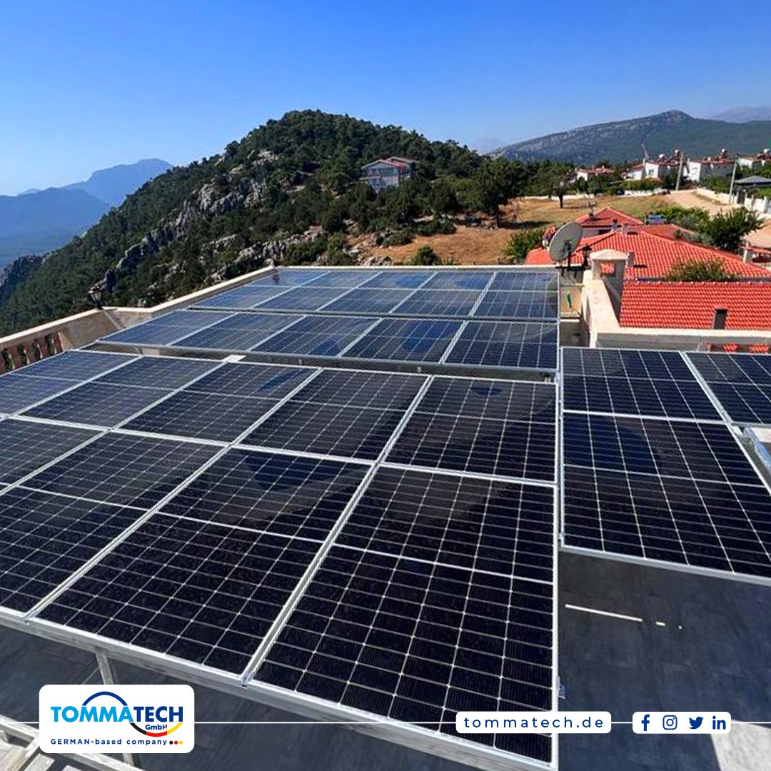 tommatech's tweet photo. TommaTech® installs solar energy systems for all types of roofs. Generating 11.90kWp, this rooftop solar energy system will meet the entire electricity needs of the house.
#TommaTech
#solarenergie #inverter #solarenergy
#energy #solar #panel #energy #renewableenergy https://t.co/e9CbU0nEep