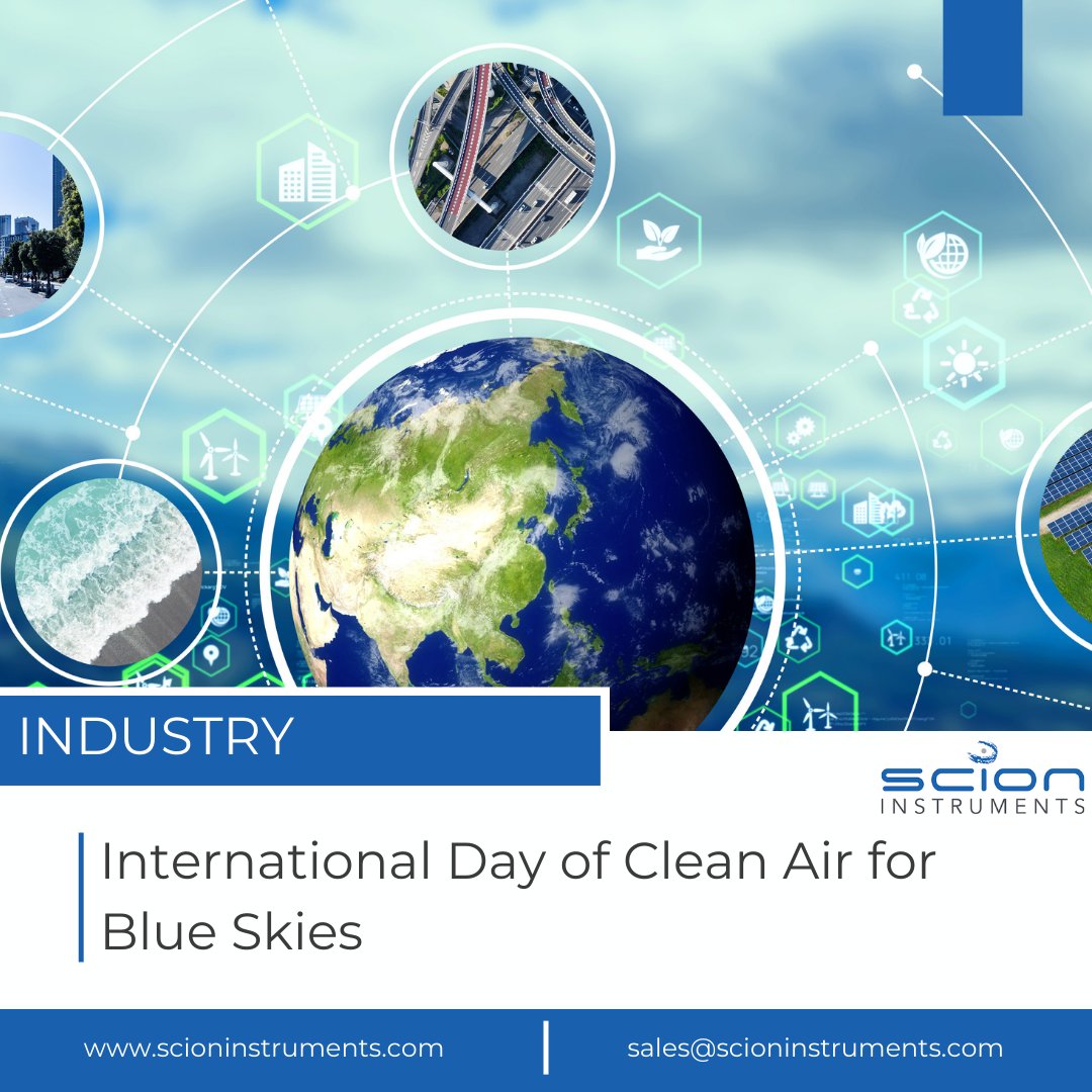 It's #InternationalDayofCleanAirforBlueSkies 🌤️

From VOC analysis of water &amp; soil to greenhouse gas analysers &amp; GC-MS systems for pesticide residue, SCION Instruments has your environmental monitoring needs covered.

scioninstruments.com/markets/enviro…