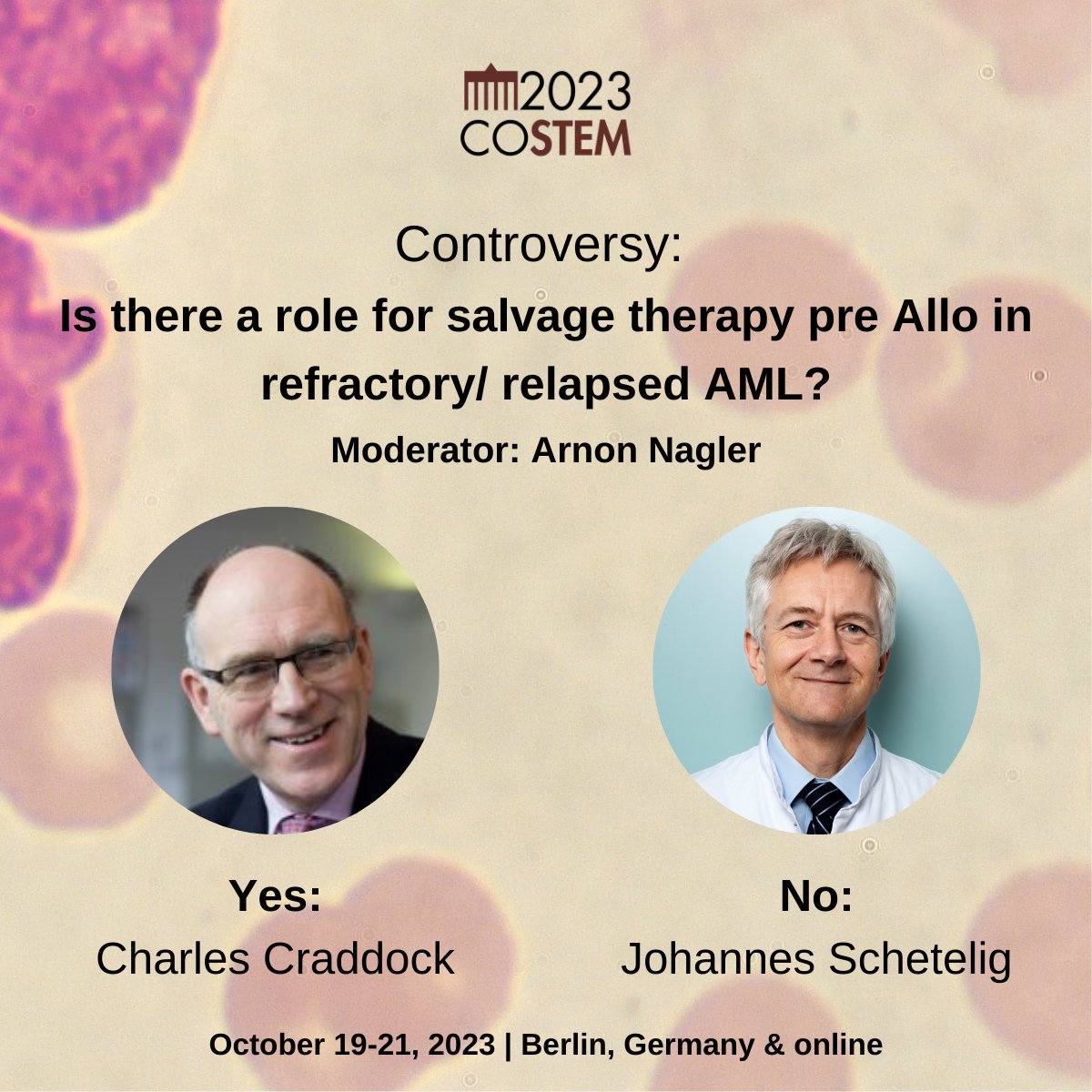 COSTEM Congress (@costemcongress) on Twitter photo 📢 We look forward to hearing from <a href="/charliecraddock/">Charlie Craddock CBE</a> and Johannes Schetelig in the upcoming 8th COSTEM congress!
👉October 19-21
👉Berlin, Germany & Online
Early bird registration fee until Sep 12👇
bit.ly/COSTEM-registr…
View the exciting program👇
bit.ly/COSTEM-program 📢 We look forward to hearing from <a href="/charliecraddock/">Charlie Craddock CBE</a> and Johannes Schetelig in the upcoming 8th COSTEM congress!
👉October 19-21
👉Berlin, Germany & Online
Early bird registration fee until Sep 12👇
bit.ly/COSTEM-registr…
View the exciting program👇
bit.ly/COSTEM-program