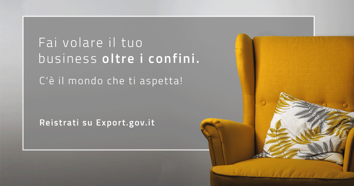 GruppoCDP's tweet photo. 🌐 Vuoi scoprire come pianificare e muovere i primi passi sul mercato e partecipare a gare internazionali?
📲 Registrati gratuitamente su https://t.co/HyS2LYx7VW, il portale nazionale dedicato all'export delle imprese italiane 🇮🇹.
#ExportGov https://t.co/N3yO2pL8op