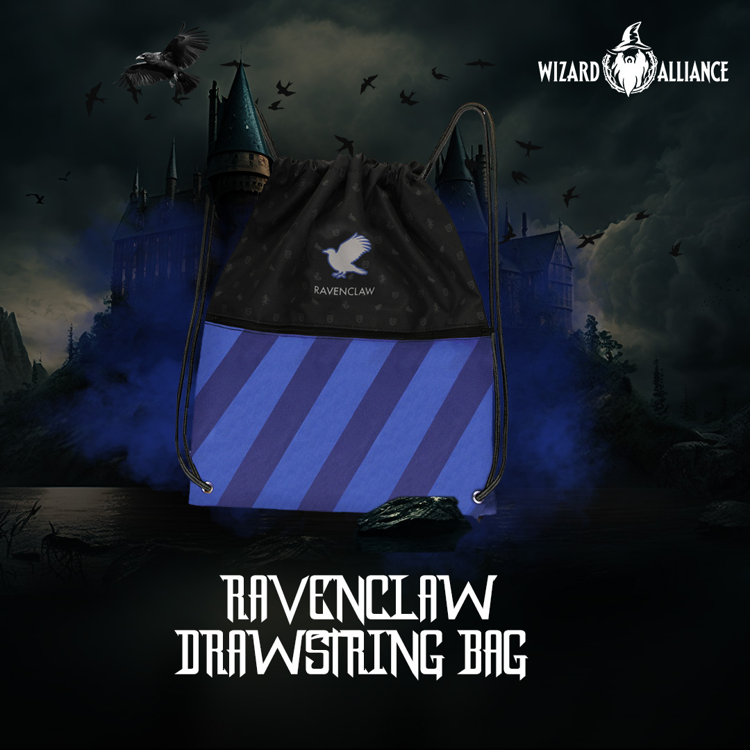 wizard_alliance's tweet photo. Empower your customers to carry their wisdom and books with the Ravenclaw Drawstring Bag. 

Product Name: Ravenclaw Drawstring Bag
Link - https://t.co/H0Mk5ahbZ7
Email: Info@wizardalliance.co.uk

#harrypotter #ravenclaw https://t.co/oPA2UeG4Zd