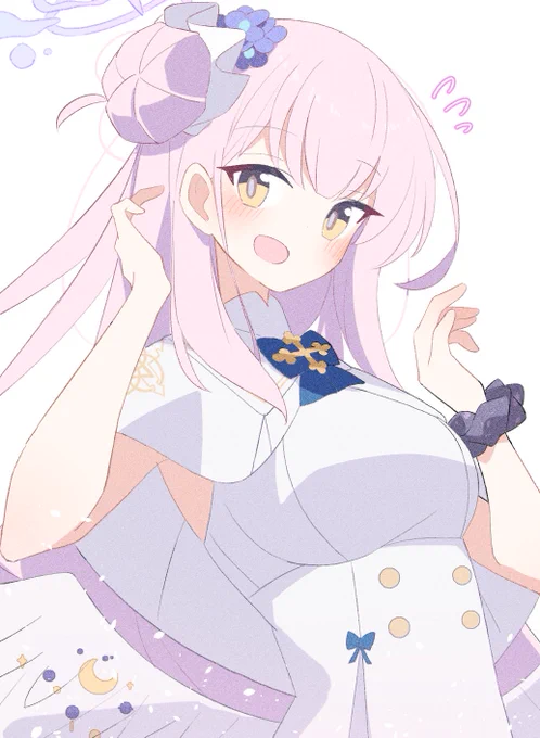 髪を耳にかけたミカ…#ブルアカ 