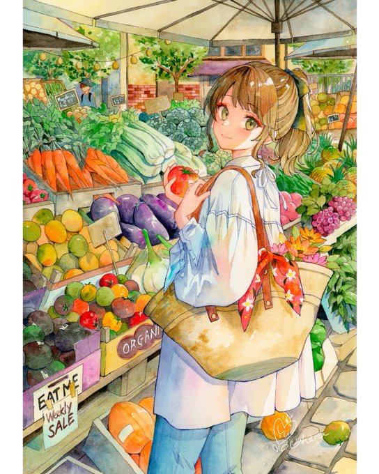 「シャツ 野菜」のTwitter画像/イラスト(新着)｜4ページ目