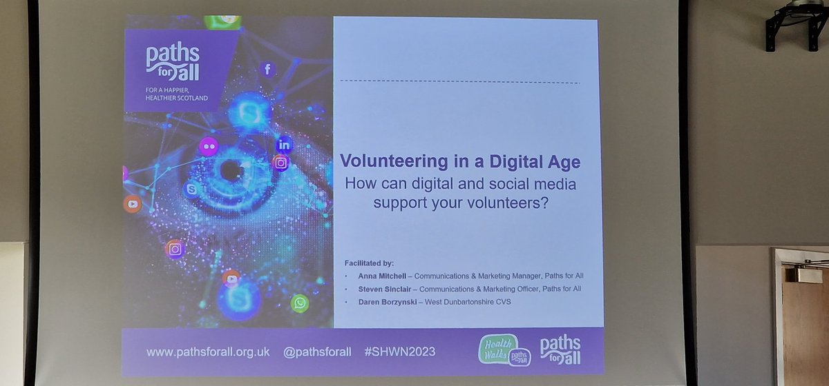 Jake Sanders (@jakesanders93) on Twitter photo Workshops up next! Starting of with "Volunteering in a Digital Age"
@PathsforAll <a href="/ScotVArthritis/">Scotland Versus Arthritis</a> #SHWN2023 Workshops up next! Starting of with "Volunteering in a Digital Age"
@PathsforAll <a href="/ScotVArthritis/">Scotland Versus Arthritis</a> #SHWN2023