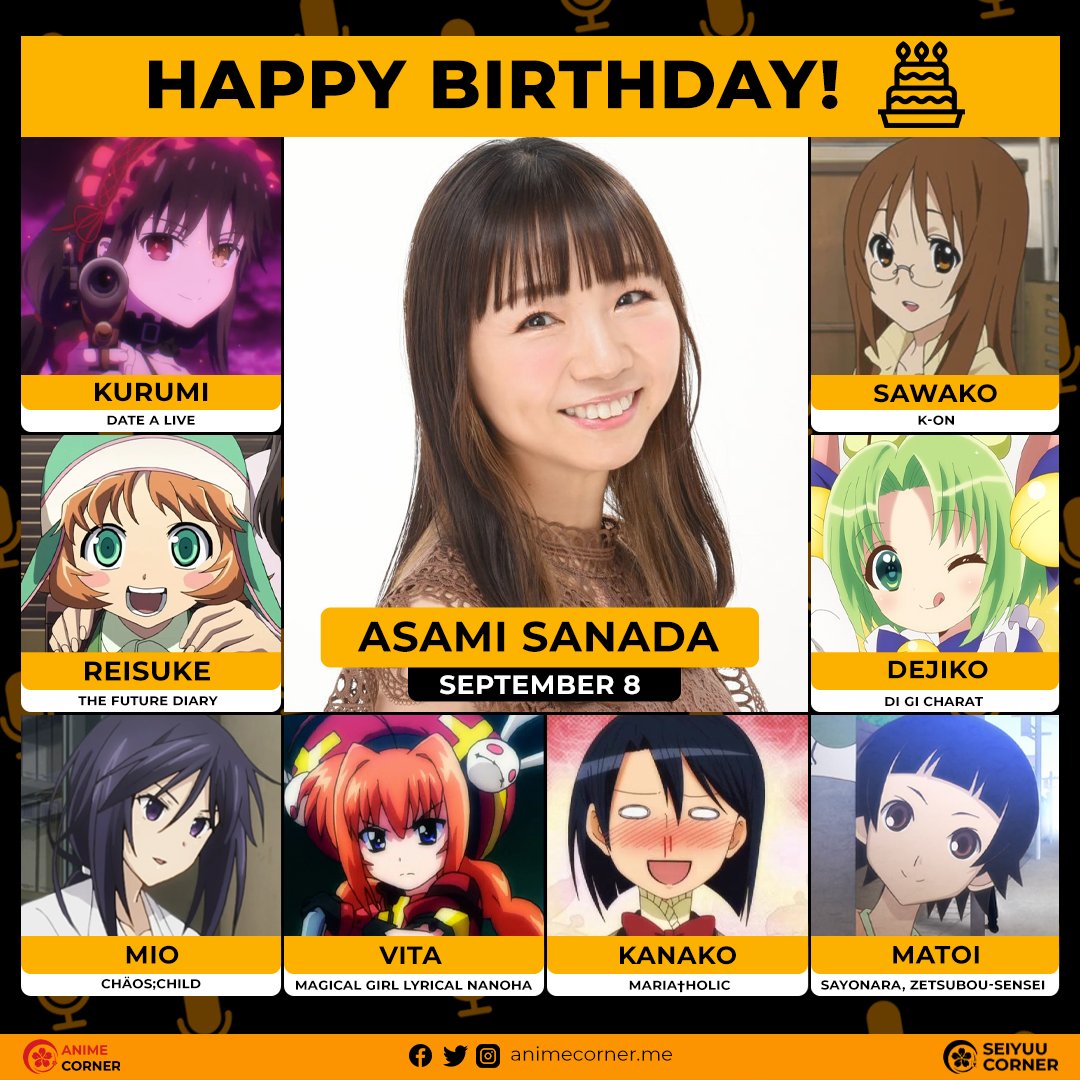Happy 46th birthday Asami Sanada! 🎂❤️🎉 Join us in wishing her