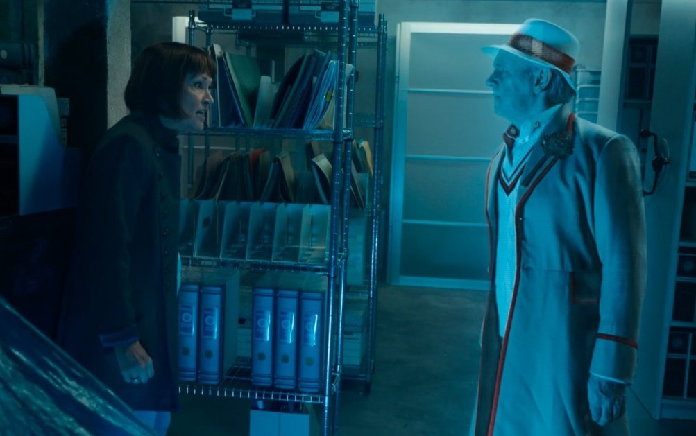 With the use of de-aging cgi on the rise I appreciate how Doctor who just goes "f*ck it they're older now just roll with it" it's infinitely more charming and doesn't leave your actors looking like a shop window dummy