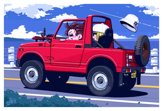 「closed eyes driving」 illustration images(Latest)