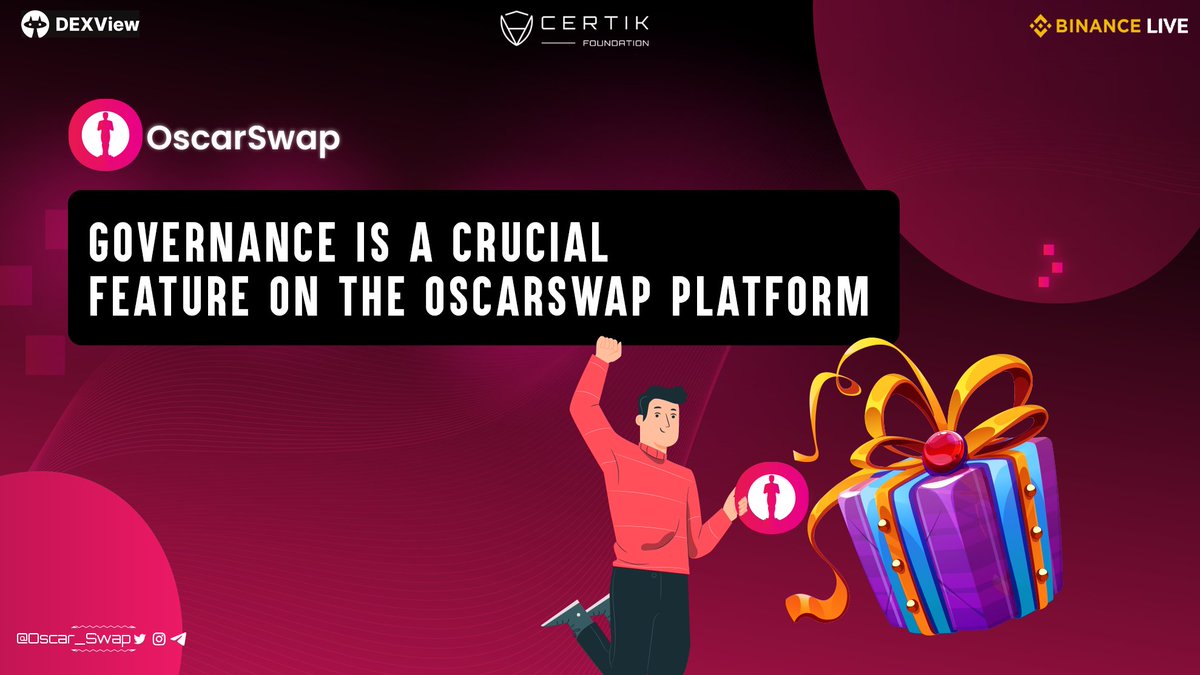 🏆DEX Live 💸Staking 🎗️Swaping 👩‍🌾Farming 🏦Governance 📱Mobile App 👉Visit: oscarswap.com #Oscarswap #Oscar #BSC #Arbitrum #ETH #DEX #ETHEREUM