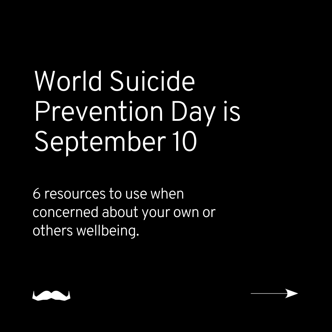 It's OK to not be OK. Help is available for you or someone in your life who may be struggling with their mental wellbeing. 

Screenshot this post to have in your back pocket, for a time you may really need it.