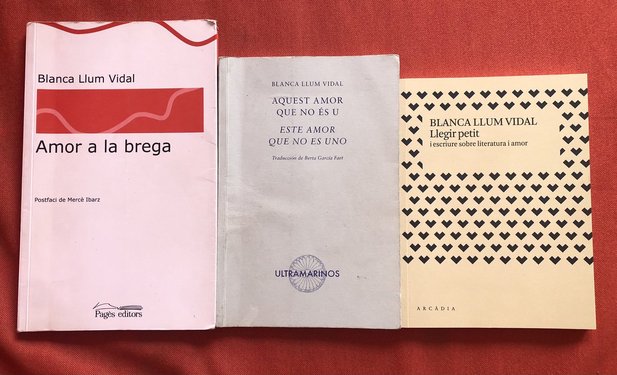 Blanca Llum Vidal (@blancallumvidal) on Twitter photo Una mica obsessiva sí que sóc. O tossuda. O militant. Una mica obsessiva sí que sóc. O tossuda. O militant.