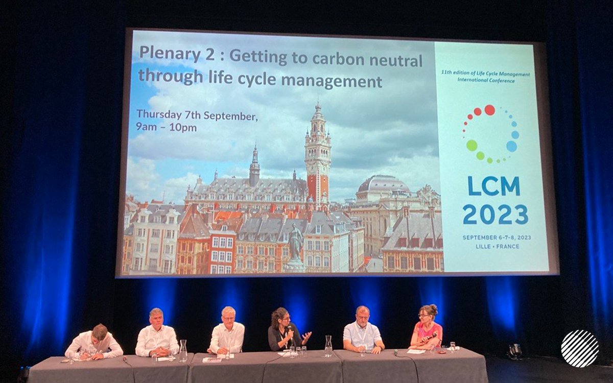 ecoinventcenter's tweet image. Today at #LCM2023, our CTO shared the latest developments of the #ecoinvent database and discussed how high-quality #data is instrumental in the transition to carbon neutrality on a panel featuring a stellar lineup of speakers discussing the key role of #LCM. @lcm_conference
