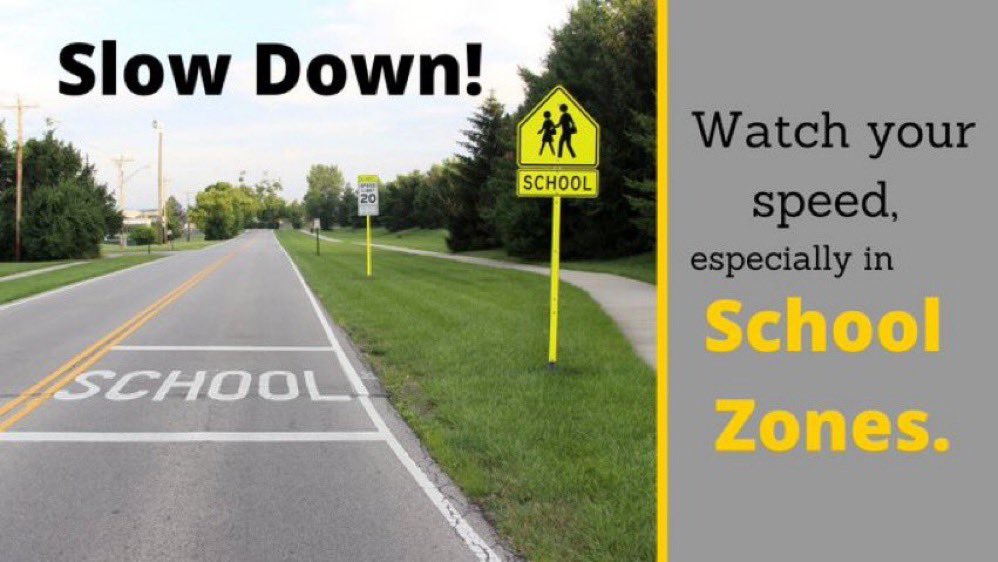 SCPD3rdPrecinct's tweet photo. School is open, please drive safely!

The National Safety Council cites that most incidents involving kids happen in close proximity to schools. As a driver, you have the power to help avoid these incidents through defensive driving. https://t.co/3de3oHwRaP