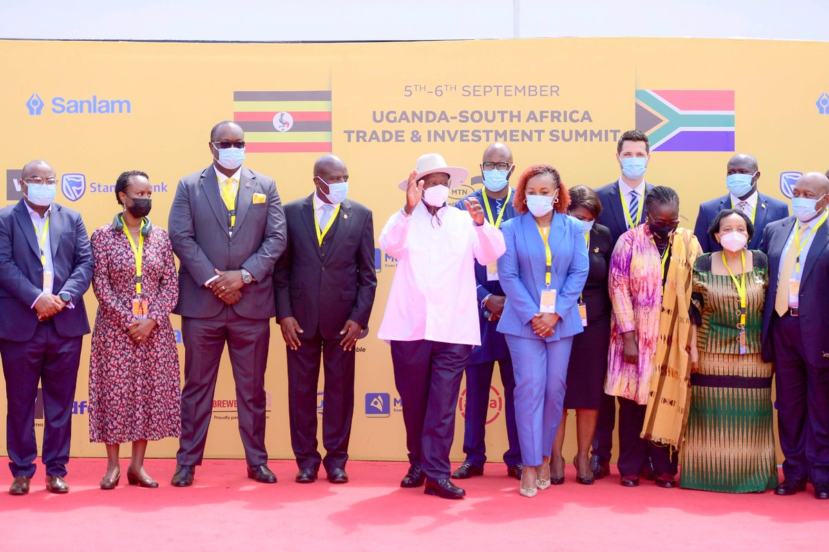 PollyTibs's tweet photo. “We should work together to build a strong economy” - President Museveni woos South-African investors https://t.co/rwbOEs5u1T