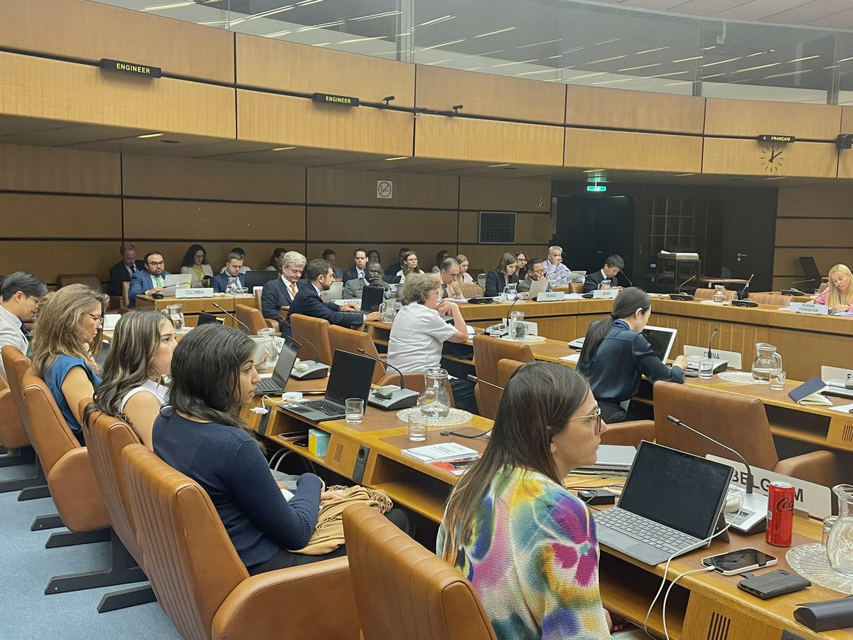UNODC_CND's tweet photo. The third regular meeting of #FINGOV is in full swing - Member States are discussing today:
💰the financial & governance situation of @UNODC
💊 the Office’s work to address & counter the world drug problem https://t.co/0NOV1WaLaF